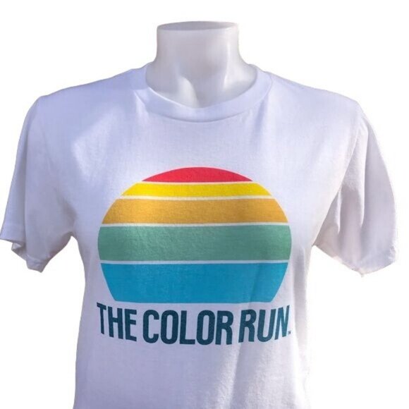 Happiest 5K Other - Lay's Potato Chips Happiest 5K Color Run Lays Tee Marathon Runner 10K Shirt
